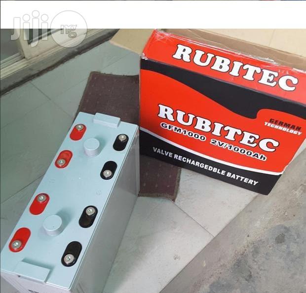 Rubitech 1000ah/2v Slim F.A.T Battery