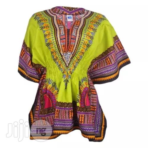 African Print Traditional Danshiki for Her - Multicolour