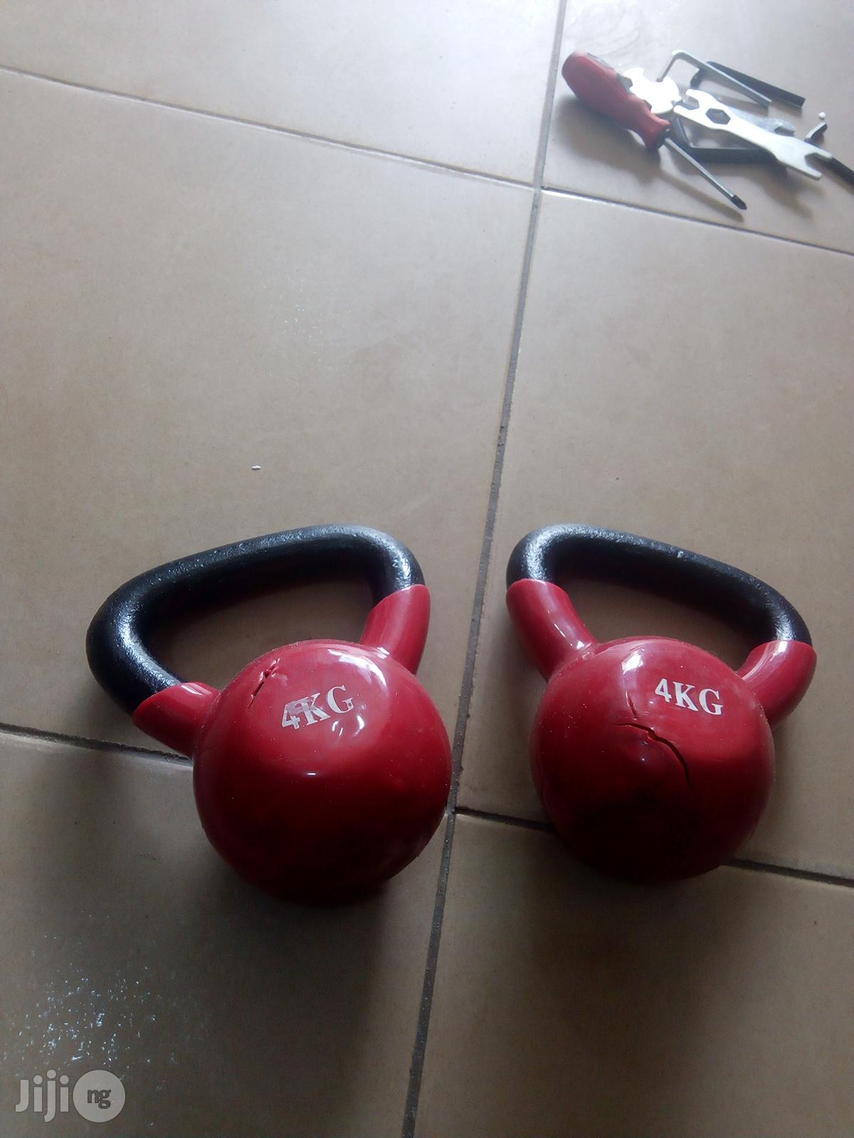 Durable Kettle Dumbbell 4kg (Port Harcourt)