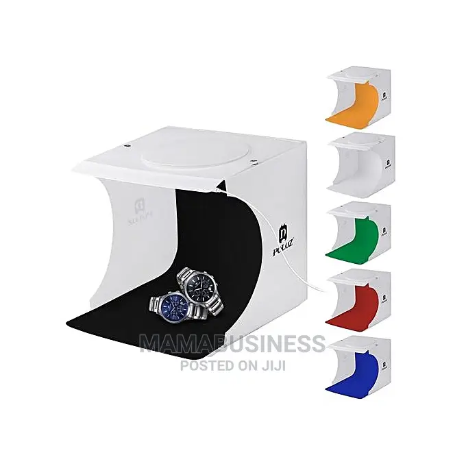 Puluz Photo Studio Lighting Tent Box + 6 Backdrop - 20cm