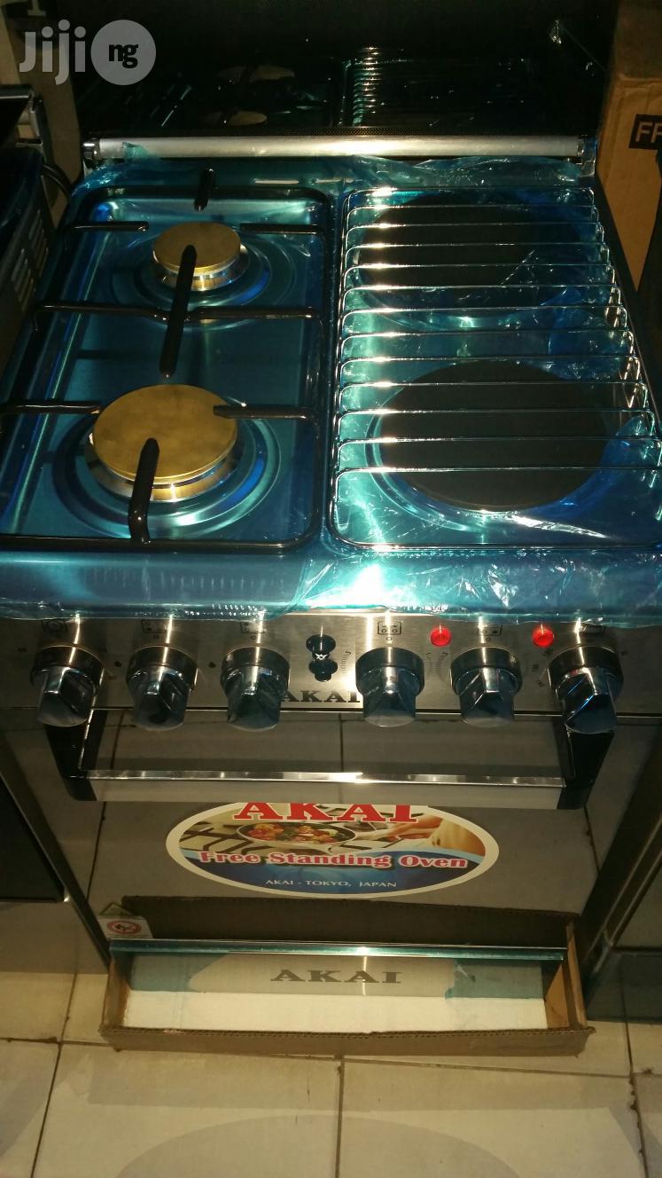 AKAI GAS COOKER ( 2gas / 2electric Burner )