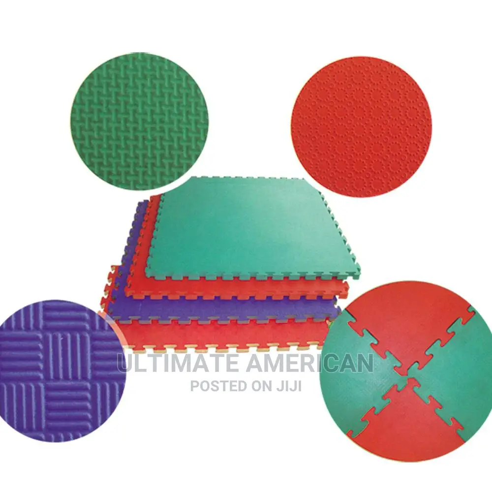 Multi Color Puzzle Mat For Interlock