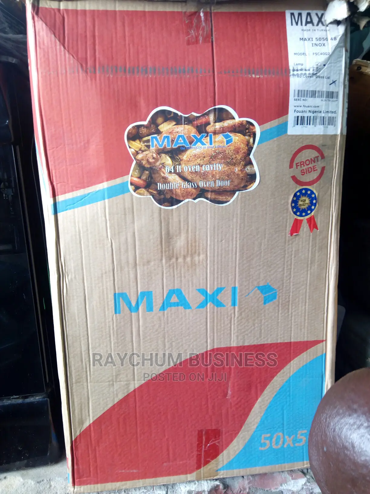 Maxi All Gas 4 Burner Gas and Oven