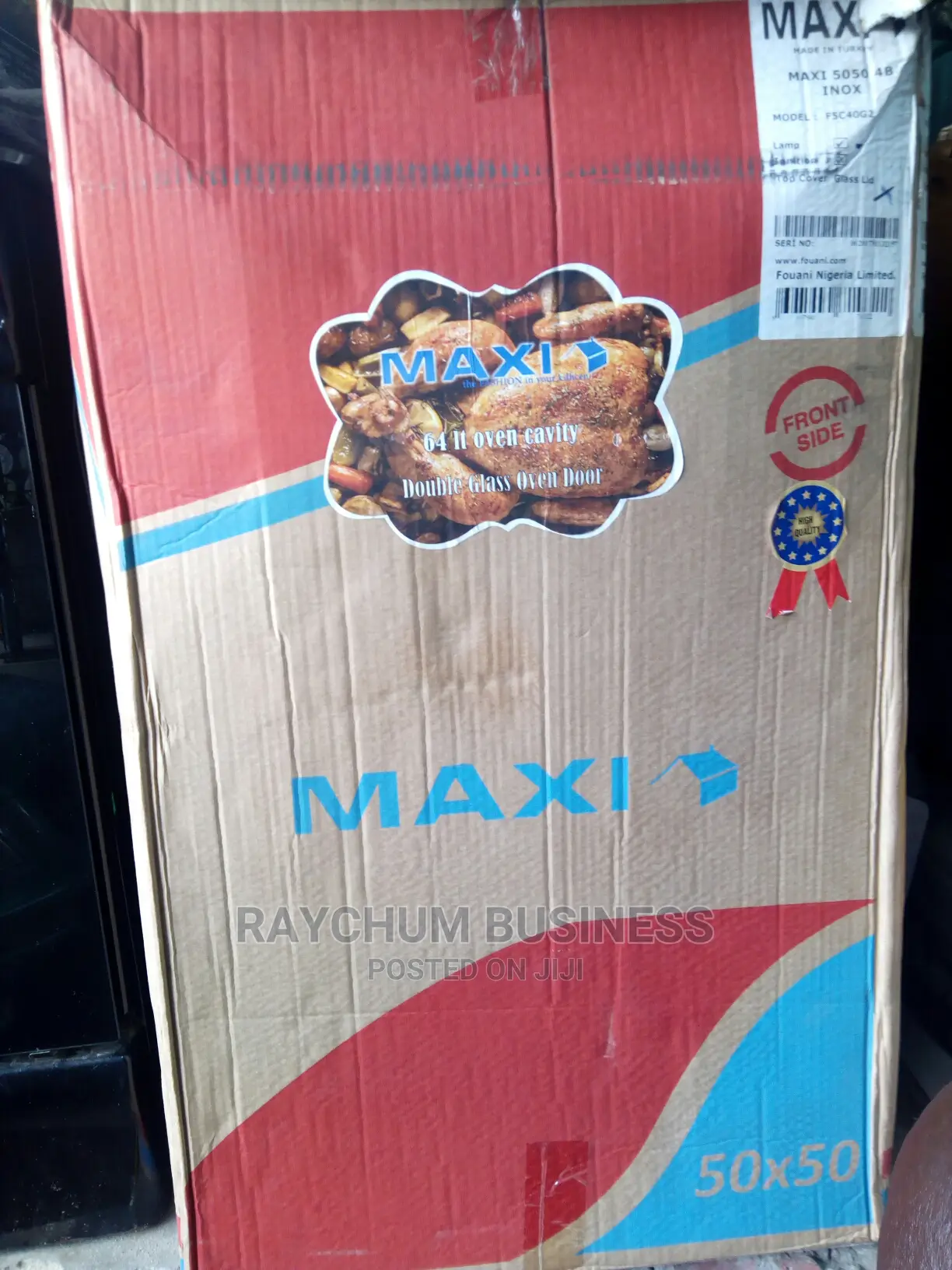 Maxi All Gas 4 Burner Gas and Oven