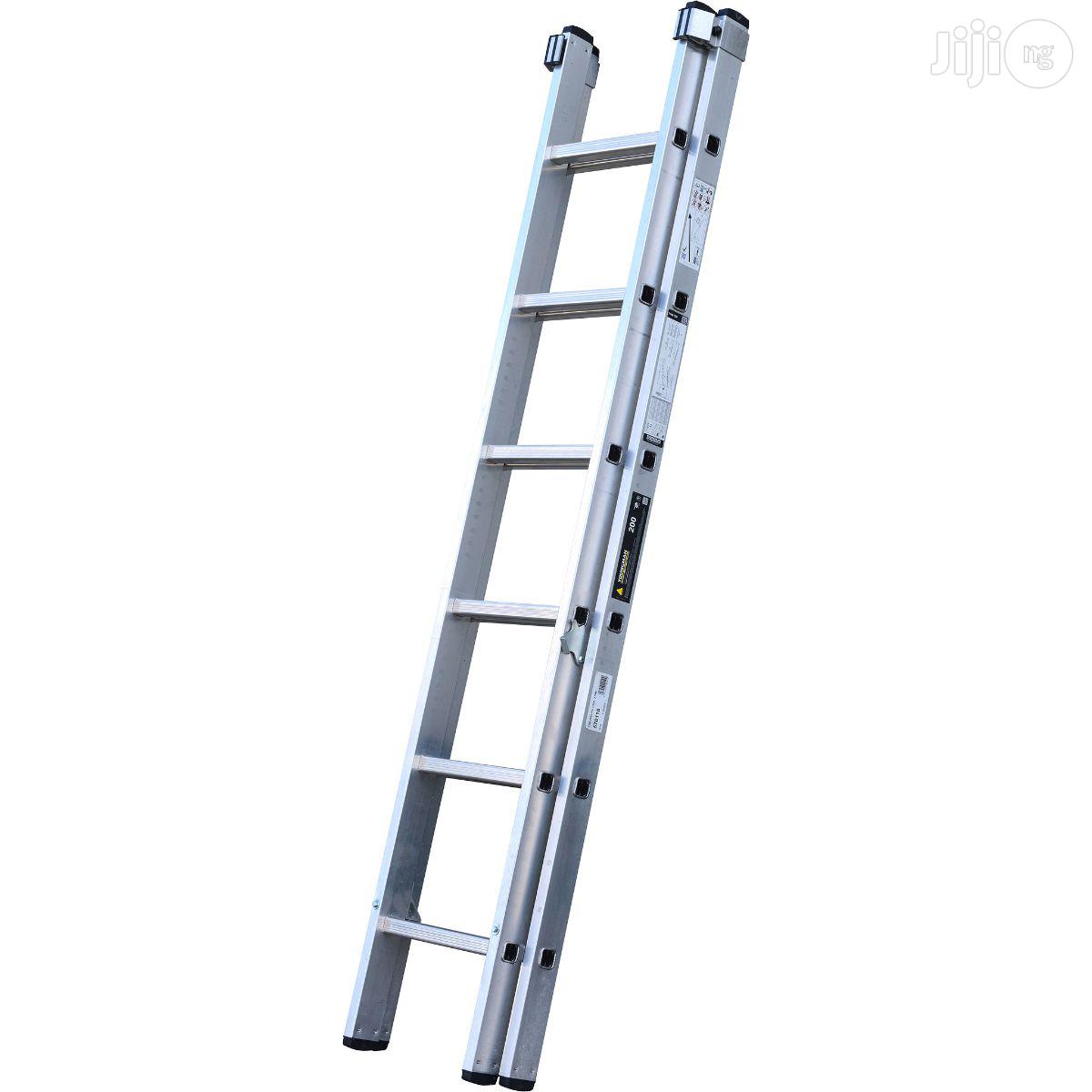 2 Section Extension Aluminium Ladder - 2x6