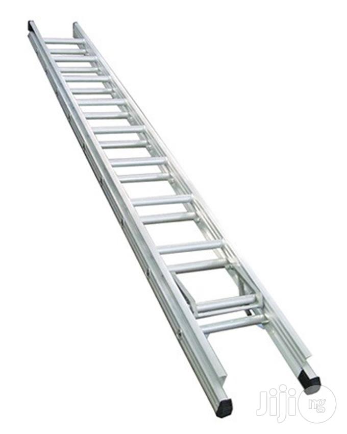 2 Section Extension Aluminium Ladder - 2x18