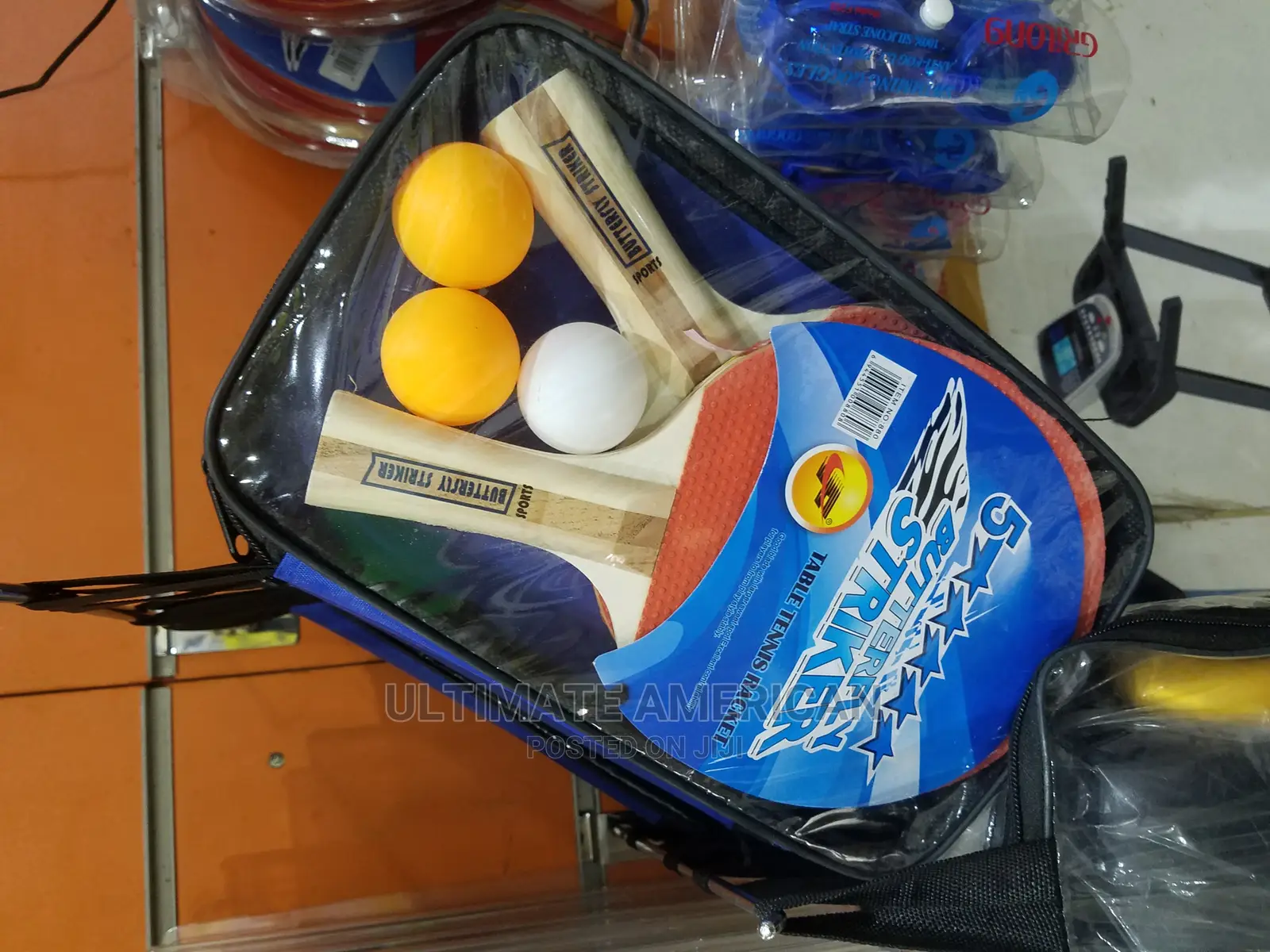Stricker Bats and Balls With Pack