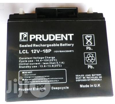 12V 18ah Prudent Deep Cycle Battery