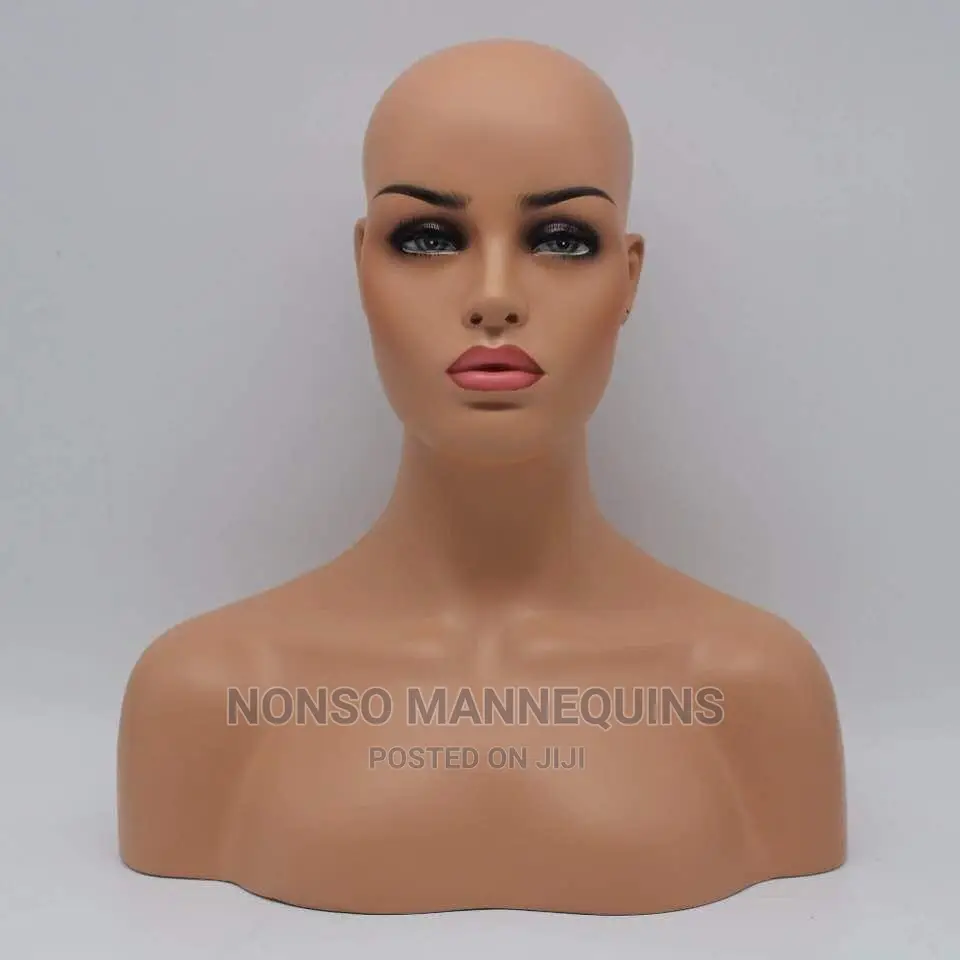 Wig Mannequin With Display Stand