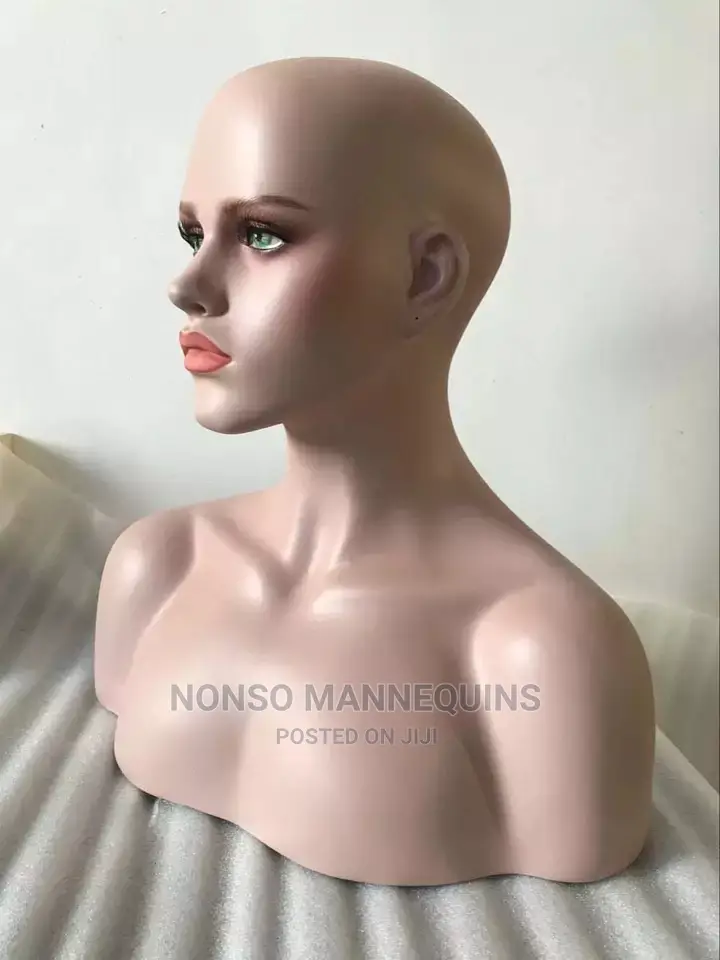 Wig Mannequin With Display Stand