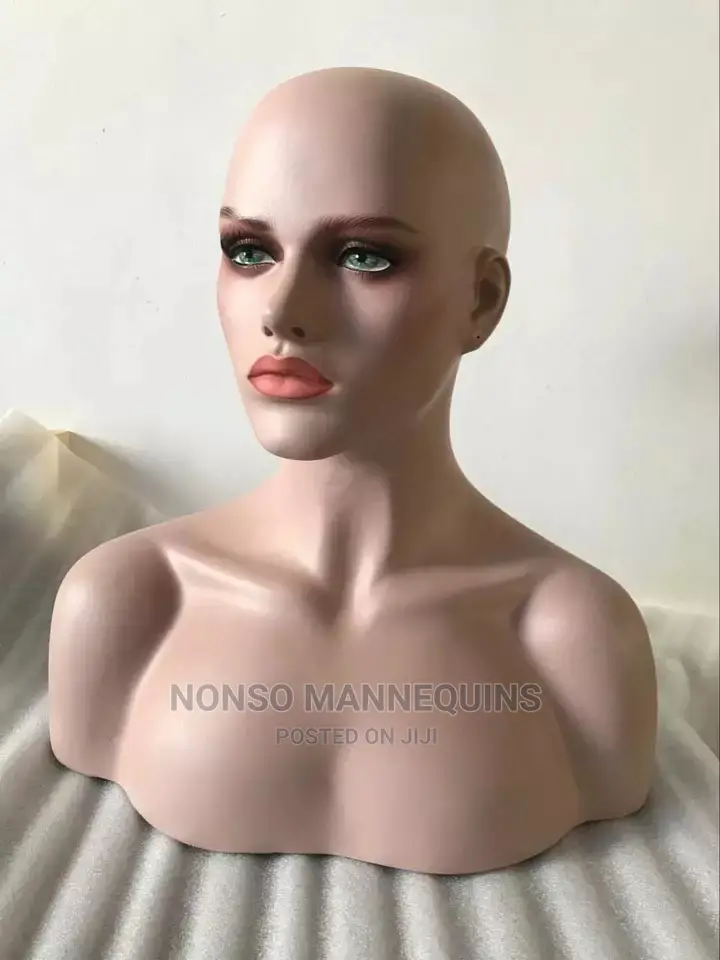 Wig Mannequin With Display Stand