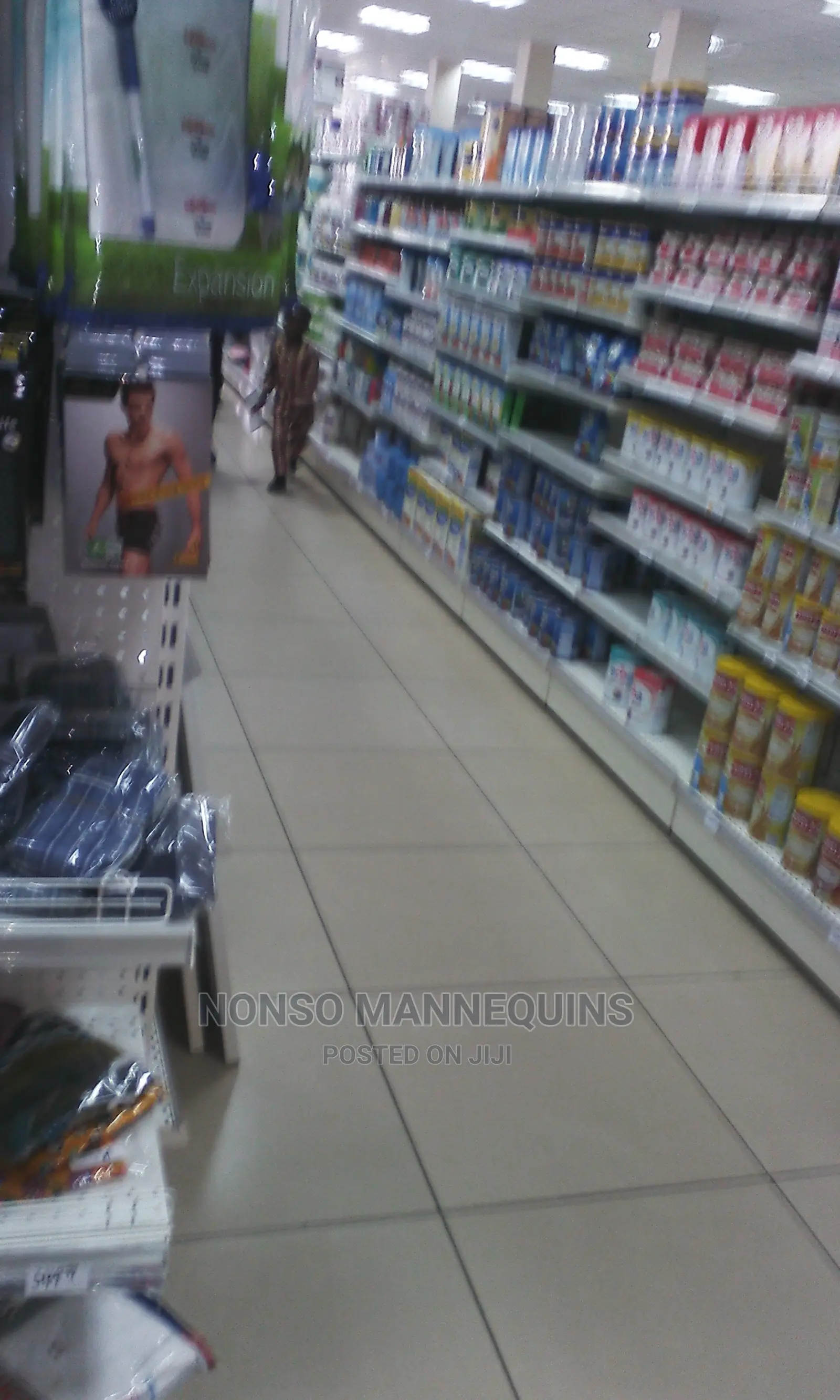Supermarket Shelves Single Sided And Double Sided
