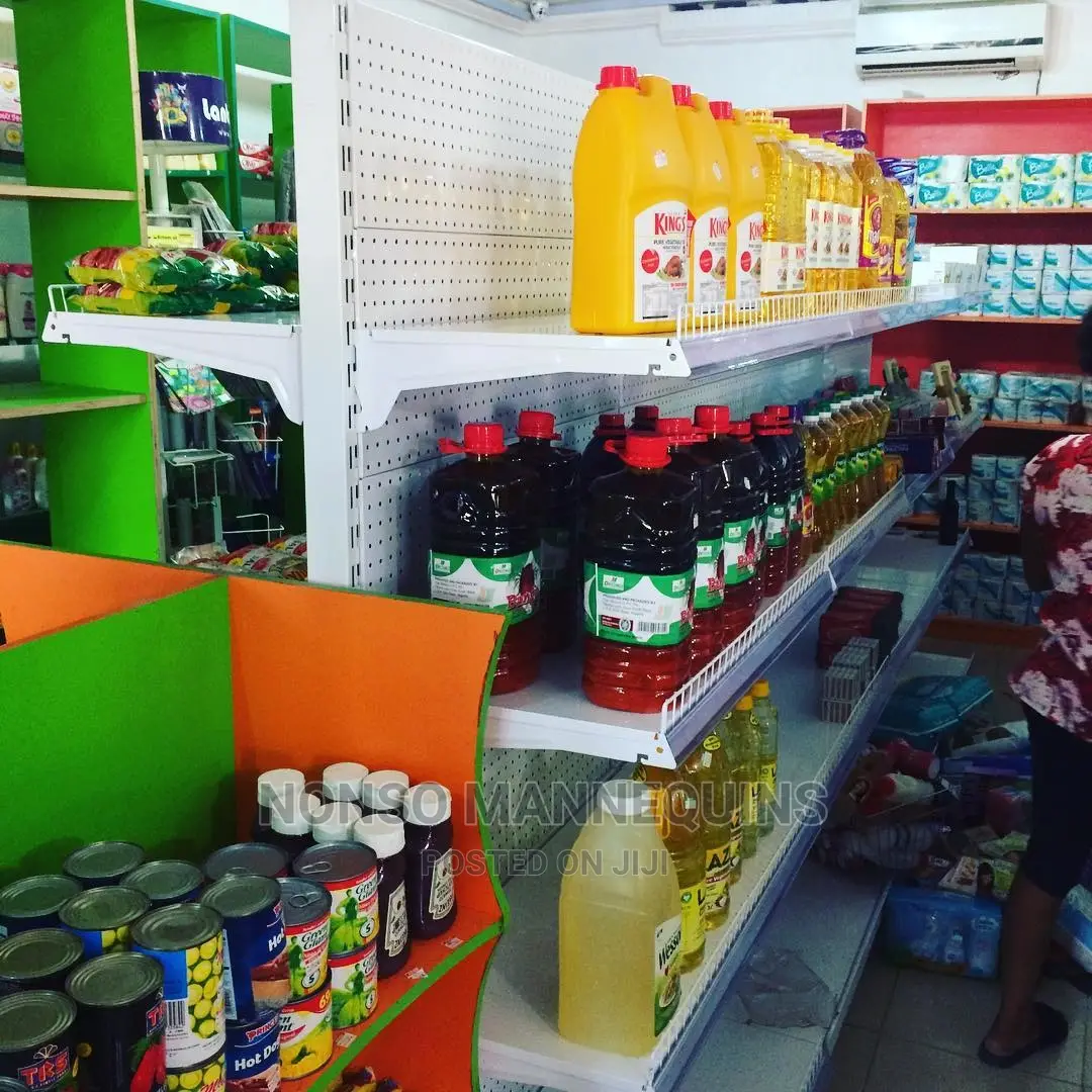 Supermarket Shelves Single Sided And Double Sided