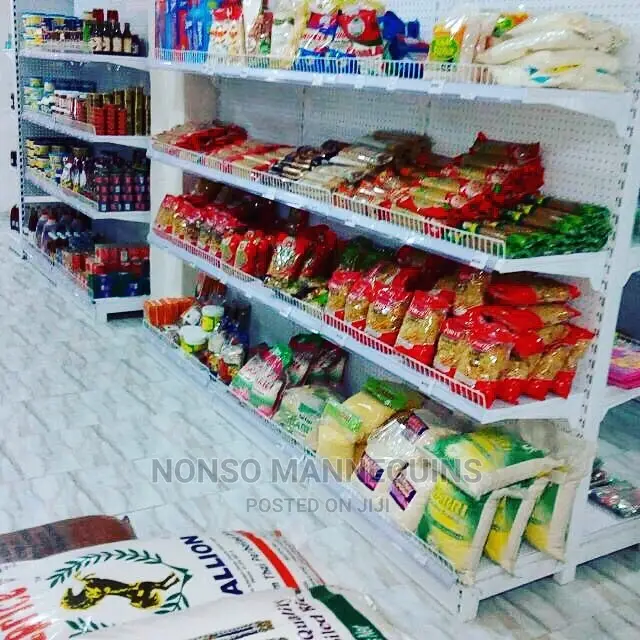 Supermarket Shelves Single Sided And Double Sided
