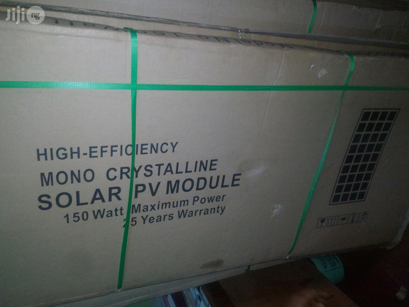 150W 12V Rubitec Mono Crystalline Solar Panel