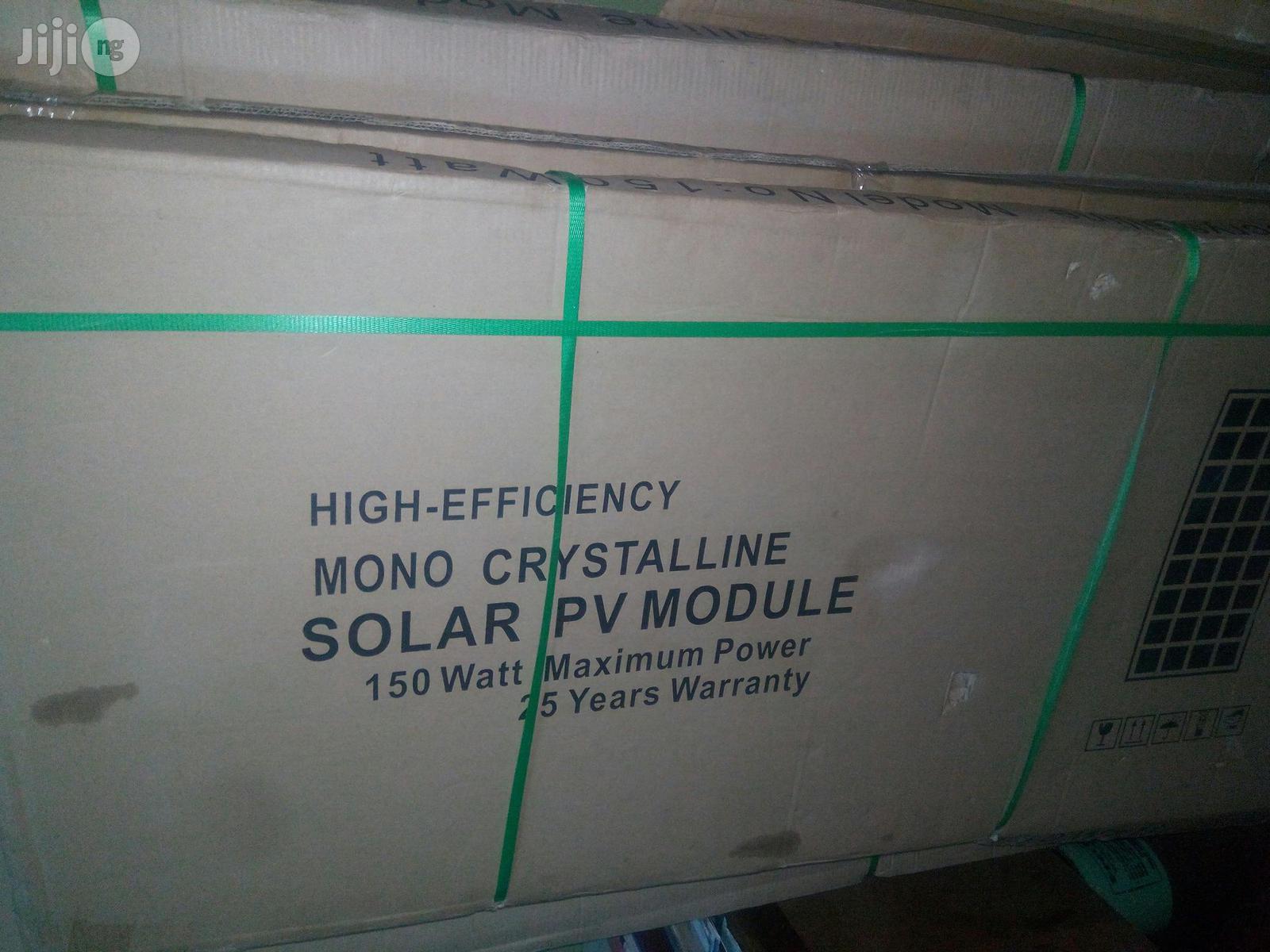 150W 12V Rubitec Mono Crystalline Solar Panel