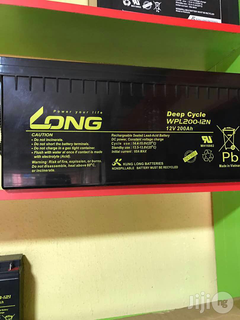 Long Battery Deep Cycle 12v 200ah