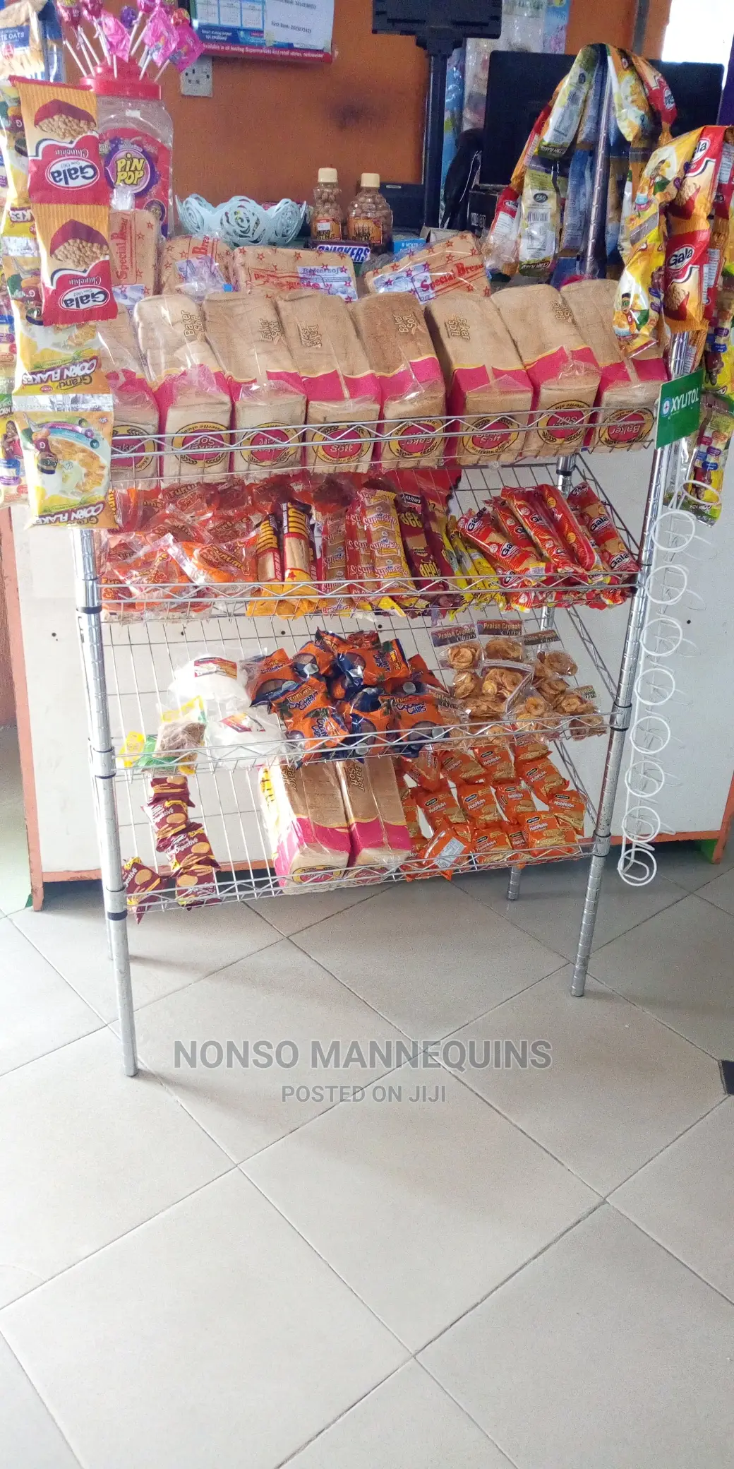 Advertising Display Supermarket Shelf