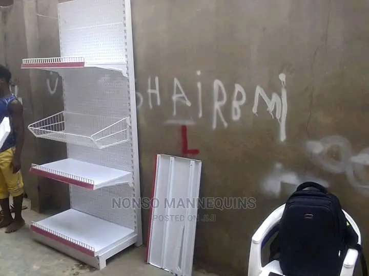 High Quality Single Sided Supermarket Shelves