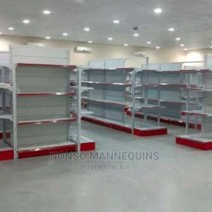 High Quality Single Sided Supermarket Shelves