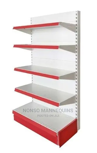 Single Sided High Quality Supermarket Display Shelves
