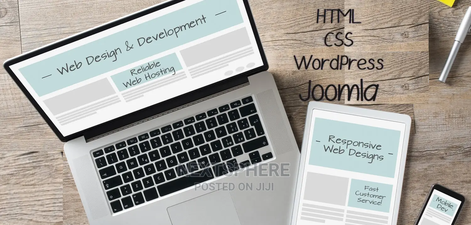 Website Design and Official Email Creation for Businesses
