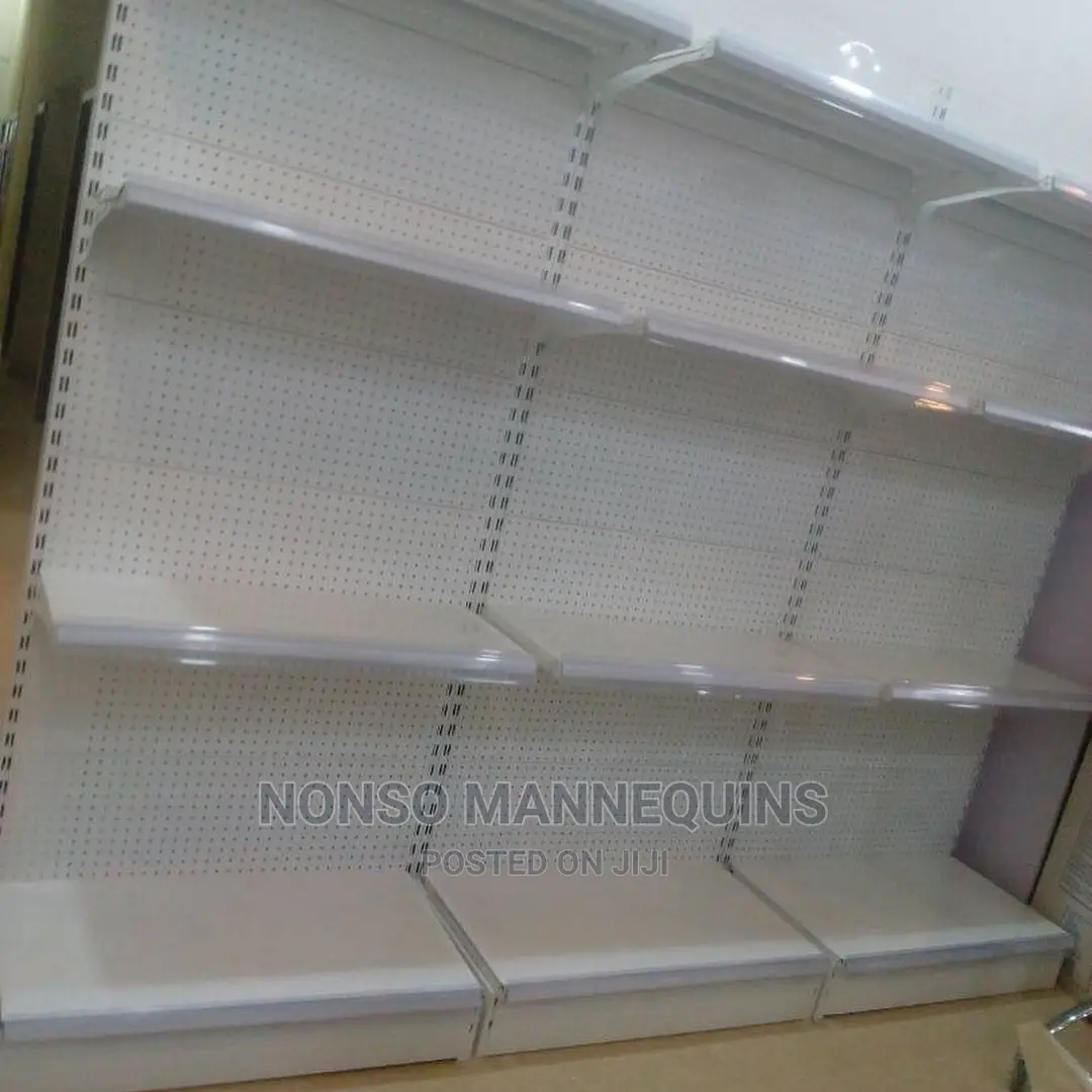 High Quality Durable Single Sided Gondola Shelves