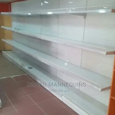 High Quality Durable Single Sided Gondola Shelves