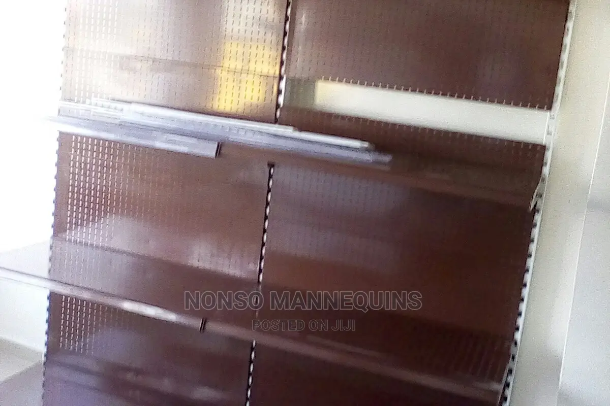 Single Sided Wine Brown Colour Supermarket Shelves