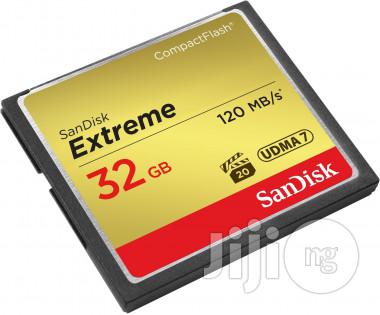 Original 32gb Cf Memory Card Sandisk 120mb/S