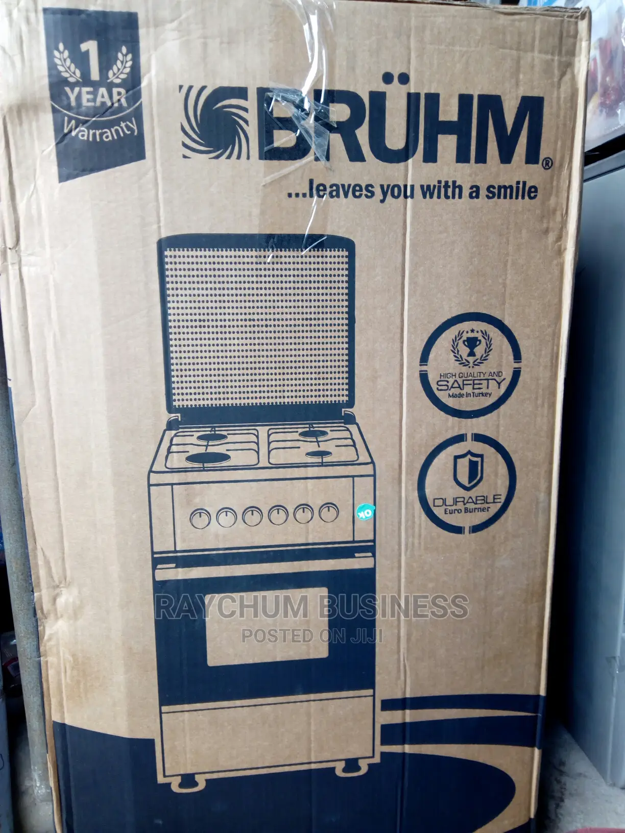 Bruhm All Gas Burner 60by60 Big Size 4burner