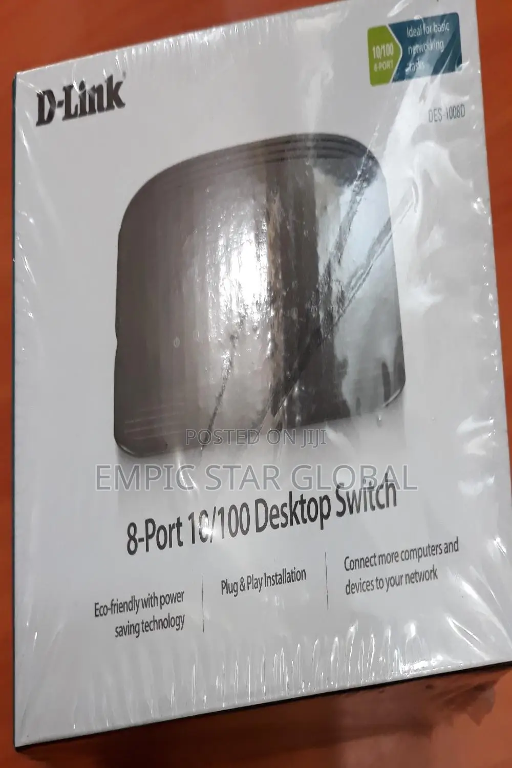 D-Link 8port Fast Ethernet Unmanaged Desktop Switch
