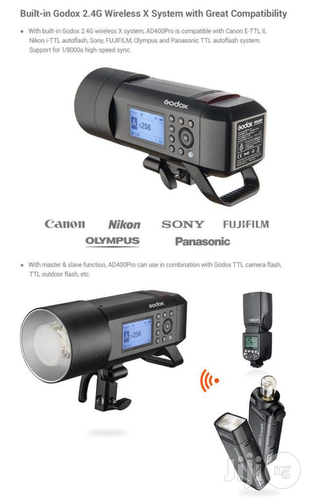 Godox Witstro Ad400 Pro All-in-1 Outdoor Studio Strobe Flash