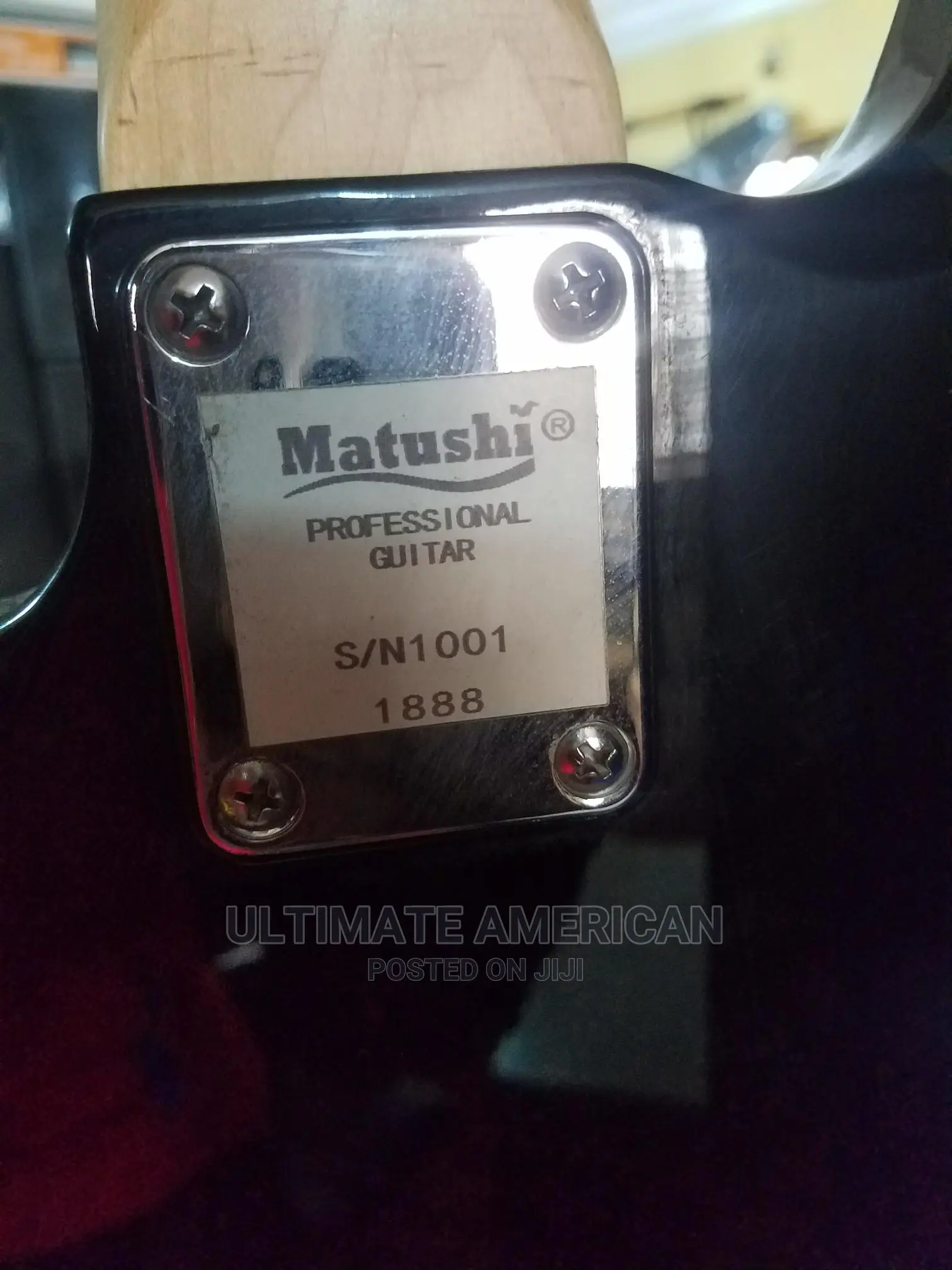 5 String Bass Guitar With Battery