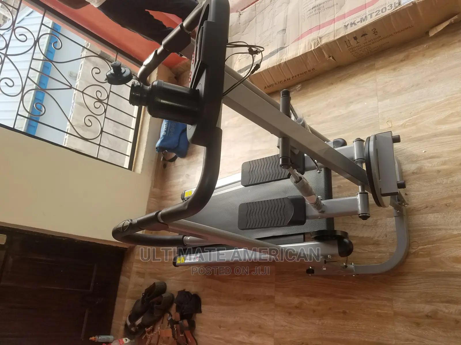 American Fitness Treadmill With Stepper And Twister