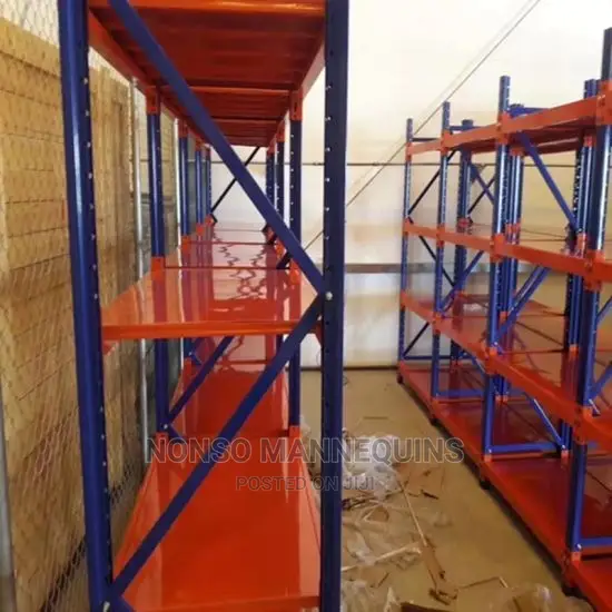 Medium Duty Warehouse Display Storage Shelving From Factory