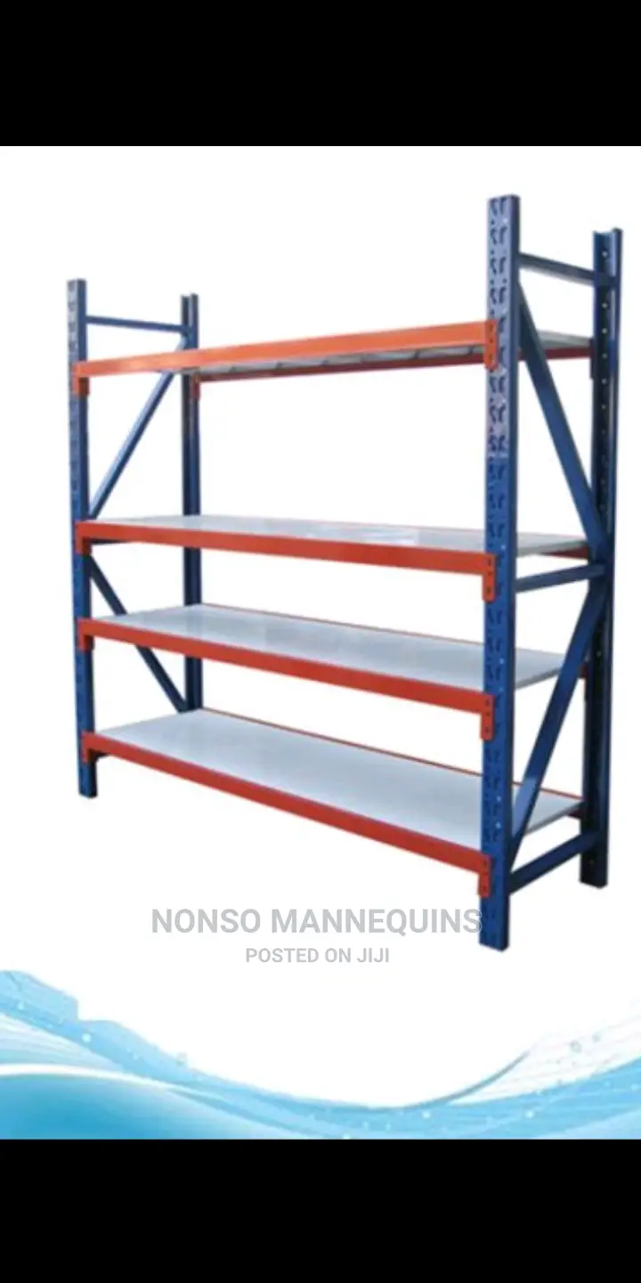 Medium Duty Warehouse Display Storage Shelving From Factory