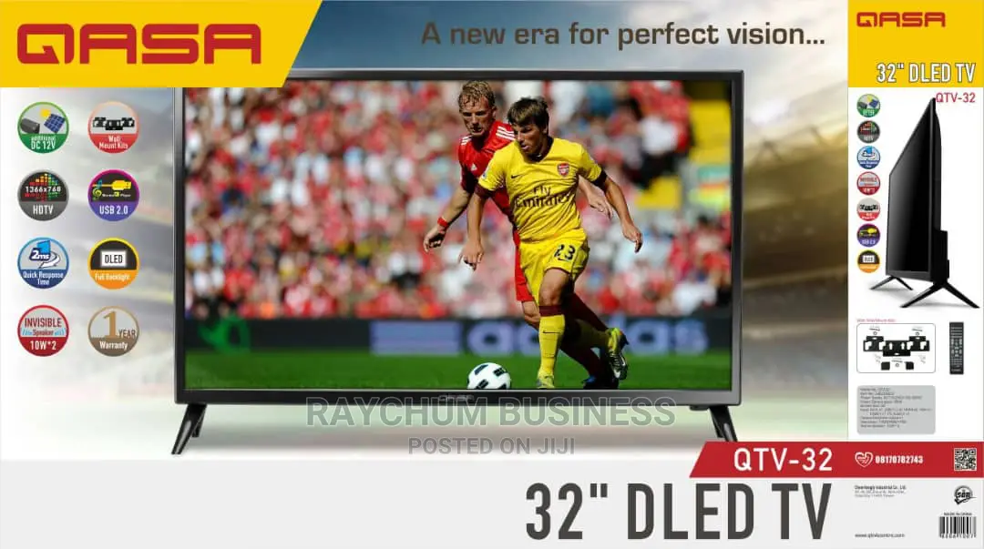 Qasa Led TV 32inches With HDM1