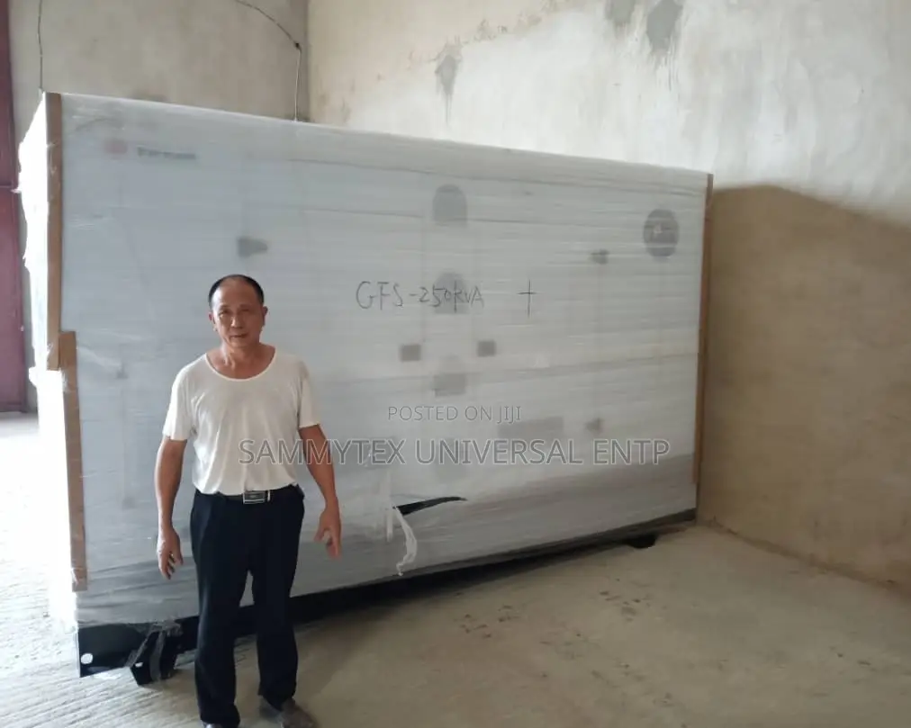 New Perkins 250kva Sound Proof Generator With 2yrs Warranty