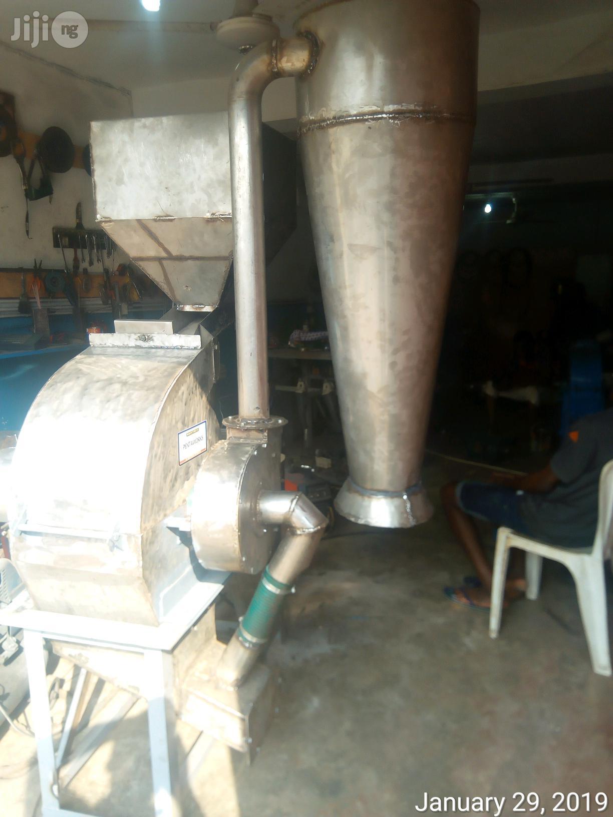Large Stainless Hammer Mill 500kg/Hr