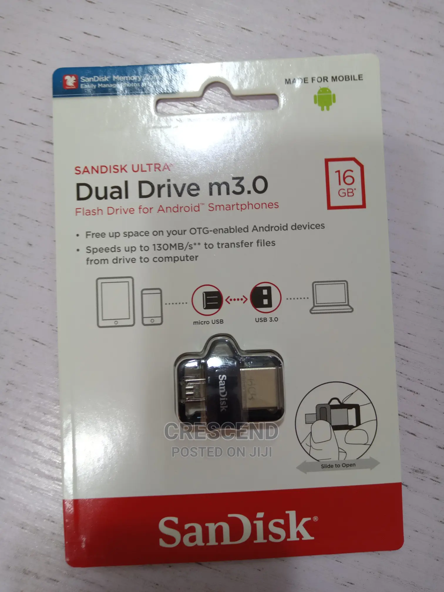 Sandisk 16gb Otg Flash Drive