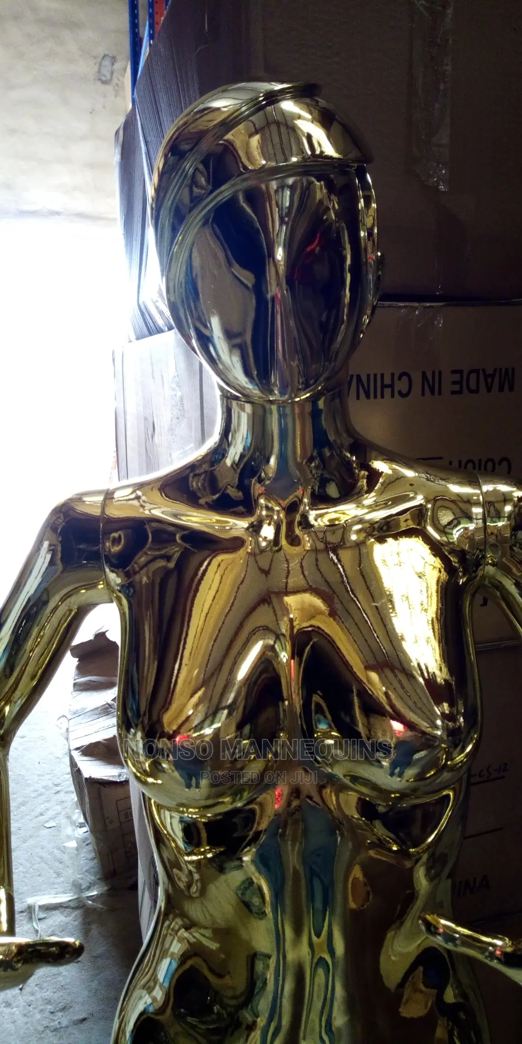 R1 SF15 Female Gold Display Mannequin Full Body
