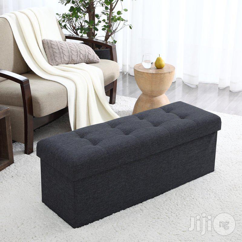 Keshi Upholstered Storage Ottoman (Reference: Fx282)