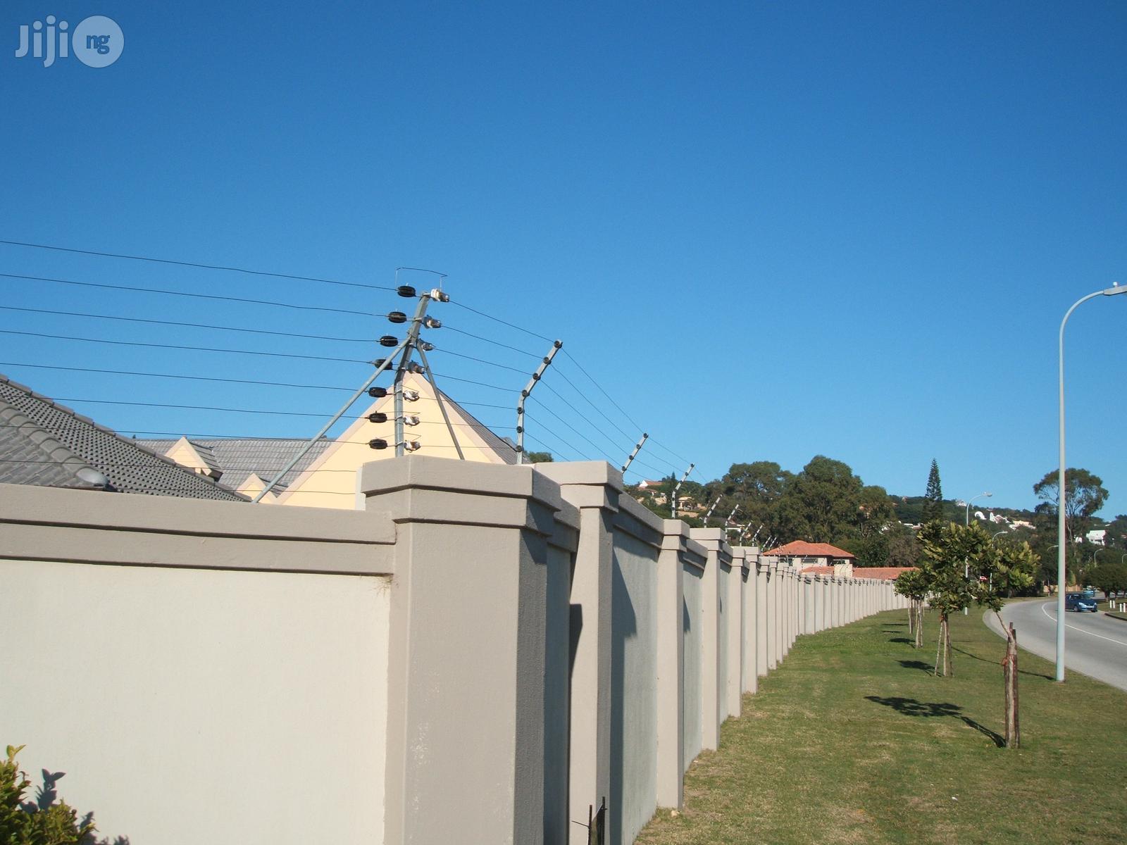 Installation Of Electric Perimeter Fence