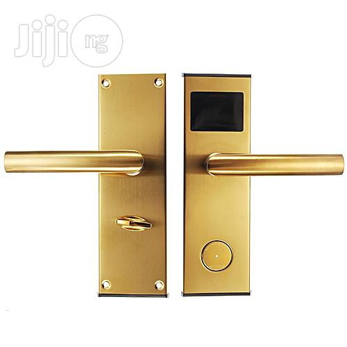 Installation Of Hotel Card Lock