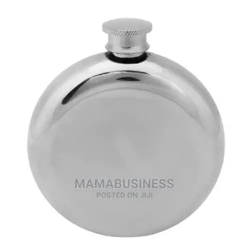 Stainless Steel Oval Shape Liquor Whisky Hip Flask
