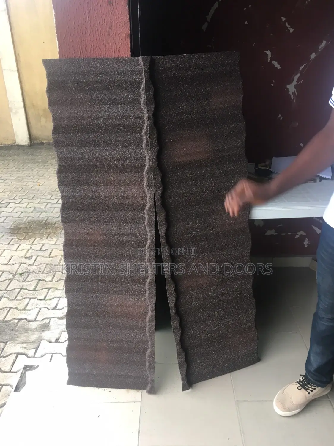 Best Quality Anti Rust Black Stone Coated Roofing Sheet