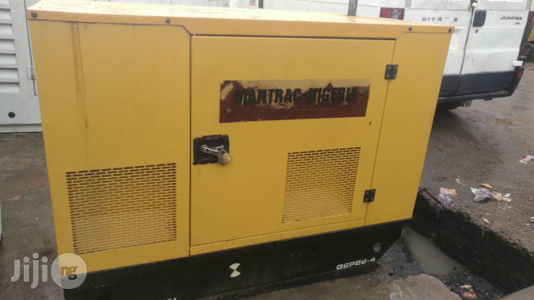 Clean 20kva Mantrac Generator