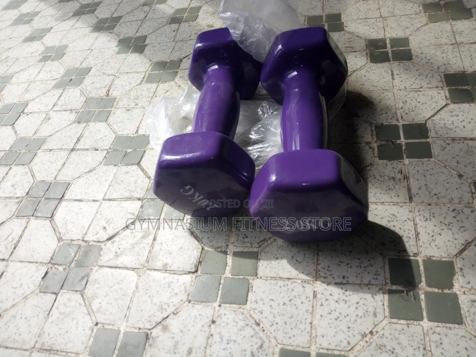 Pair Of 2kg Dumbbell Purple 555
