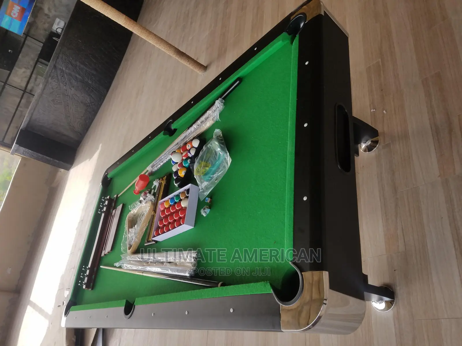 Kazu Snooker 7fit Pool Table With Solid Wood